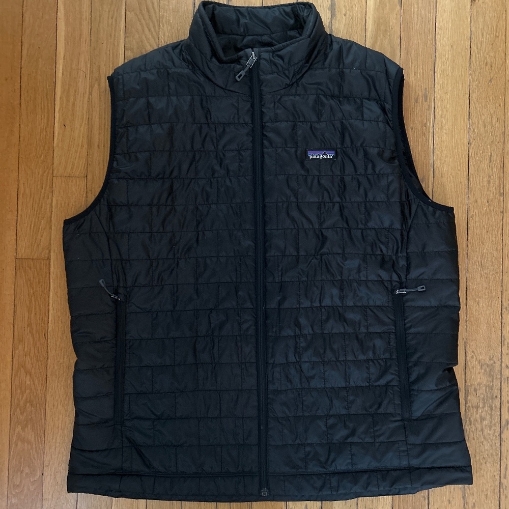 Men’s Black Patagonia Vest